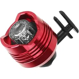 UBERSWEET® Shoes Headlights, USB Charging Shoes Flashlights Waterproof Aluminum Alloy Lightweight 4PCS for Night Walking (Red)