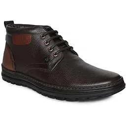 CORNELIO Genuine Leather Casual Boots For Mens