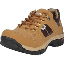 Trekking & Hiking Shoes for Men| Casual Shoes| Boots Tan UK 7