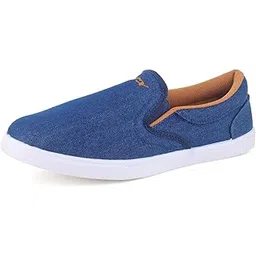 Men's Shoe for Trekking Hiking & Walking with Denim PVC