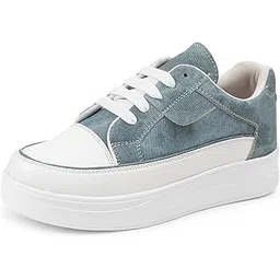 Casual Sneaker Shoes with Ultra Soft Cushion Lightweight Lace-Up Shoes for Women's & Girl's