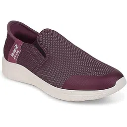 Leap7x EZZAR-L1 Sports Non Lacing Walking Shoes for Women with EVA Sole | Suitable for Running and Jogging | Comfortable Outsole | Lightweight Durable and Cushioned Footbed