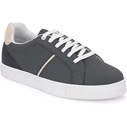 Women's Casual Shoes | Colorblock Sneakers with Ultra Soft Cushion Lace-Up Shoes All-Day Comfort | Trendy & Lightweight Design | Low Top Flat Sole (7611)