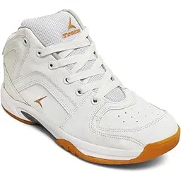 Basketball Shoes for Men's, Stylish & Comfortable, Lightweight & Breathable Footwear, Crap Sole, Material PU, Secure Fit, Closer Lace up, Playground, Walking, Running Shoe, Size 6 to 11 UK