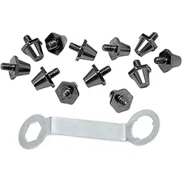 ELBME® Enaskhi 12Pcs Football Boot Studs Stable Soccer Boot Cleats for Competition Training