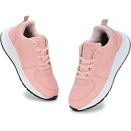 Women's Lightweight Sports Shoes Resin Material Olive Color Footwear (GN-237)