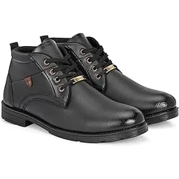 OASIS Stylish and Trendy Mid-Ankle Boots For Men ll Daily Use Casual Lace Up Shoes