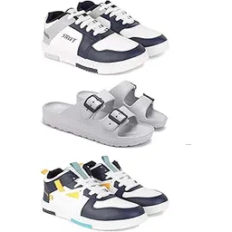 Men's Sports Shoes | Lightweight Stylish & Easy to Wear for Men'sGR-(3-Combo)-1075-3114-1074