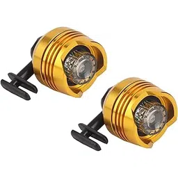 Shoes Small Light, Gift USB Charging Shoes Headlight Wear Resistant Lightweight 2Pcs for Running Camping (Gold)
