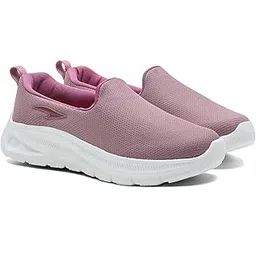 Wonderwalk W-101 Women’s Walking Shoes | Stylish Lightweight Slip-On Sneakers with Memory Foam Comfort | Breathable Mesh, Arch Support Shoe for Girls