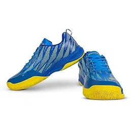 Vector X Galaxy Badminton/Tennis Court Shoe, Breathable Mesh, TPU Fusing, Rubber Outsole for Enhanced Durability, Traction and Slip Resistance, Light Weight Shoe