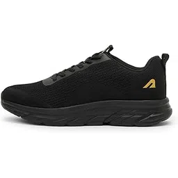 Walking Shoes for Men Casual Shoes for Men Soft Cushion with Laces for Man Jogging All Day Regular Wear Casual Comfortable Running Footwear Black 7