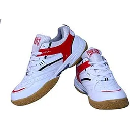 FIRE FLY EXCEL Badminton/Tennis Shoes PU for Men with Non Marking Sole Indoor Sports Trainer (7)