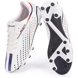 Mens F2 PU Air Strike Goal Power Impact Hardground |Sports | Soccer |Comfortable Football Shoes