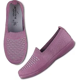 Womens Knit-28 Women's Lightweight Walking Shoes Super Casual Running for Everyday Wear Shoe for Women by Welcome Walking Shoe