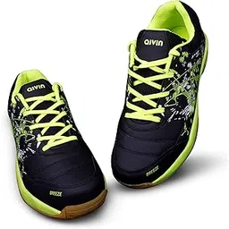 Aivin Breeze Badminton Shoes for Men | Non Marking Badminton Shoes | Lightweight & Durable Badminton Shoes | Also Perfect for Squash, Table Tennis, Volleyball, Basketball & Indoor Sports