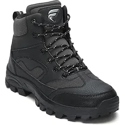 FC-HIKER Outdoor Hiking Trekking Fashion Stylish Comfort Hi-Top Lace-Up Combat Biker Boots