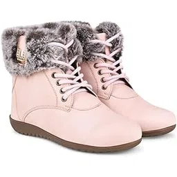 DFO-067 Women Fashion Stylish Casual Wear For Outdoor High Ankle Boots