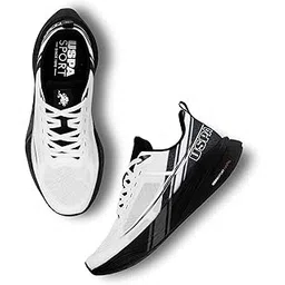 U.S.Polo Assn. Men Lt. Grey Sports Shoes