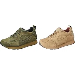 Men's G 777NW Olive & Khaki Casual Shoe - 7 UK (41 EU) - Casual/Multi Occasion/Hiking