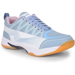 Liberty Freedom GRIPPER-01 Sports Lacing Non Marking Badmintion & Paddle/Pickle Ball Shoes for Men with Rubber Sole, Lightweight & Comfortable | Suitable for Table Tennis, Squash and All Indoor Court