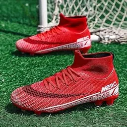 Professional Soccer Cleats for Men & Boys - Non-Slip Football Boots for Enhanced Comfort & Performance on Any Field