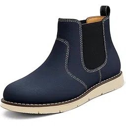 Mens ZYRO Slip On Casual Chelsea Boots | High Tops, Soft Cushioned Insole, Comfortable Fit, Trendy, Fashion, Stylish Boots