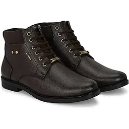 DELIGHT Casual Boots ll Synthetic Leather Boots For Casual Wear