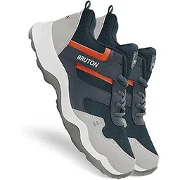 BRUTON EVA Lite Sport Shoes Running Shoes for Men- Grey