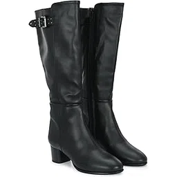 Tan Women Knee ankle boots 64473