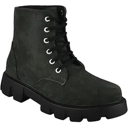 TRYME Comfortable Boots For Women | Extra Cushioned Foot Bed And Skin Friendly Ankle Boot With Low Heels | Trendy, Stylish & Casual Boots | Winter, Snow & Holiday Outings