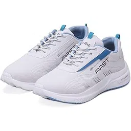 Men's White Mesh Training Shoes - 9 UK