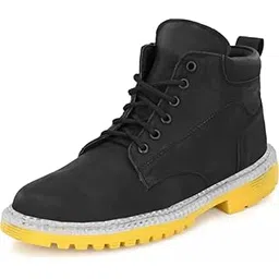 Suede Leather Lace Up Casual Boots for Men
