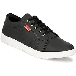 Men's Synthetic Leather Stylish/Comfortable Lace-Ups Sneakers