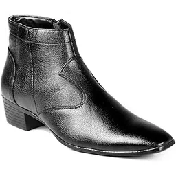 Men's Height Increasing Formal Faux Leather Boots