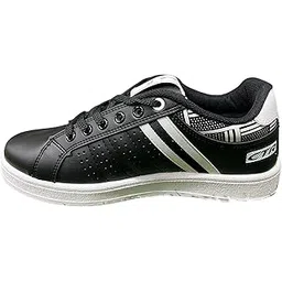 Black Sneaker Sachin-4 Water Resistant Treking Shoe (Black, UK Footwear Size System, Adult, Men, Numeric, Medium, 10)