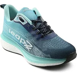 Liberty Leap7x RWM 02 Sports Lacing Running Shoes for Men with EVA Sole| Suitable for Walking Gym and Jogging | Comfortable Outsole | Lightweight Durable and Cushioned Footbed