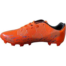 Crush Football Shoes Orange with PVC Studs