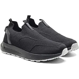 Wind Pro-11 Walking Shoes for Men | Lightweight Slip-On Sneakers with Soft Cushion Sole & Breathable Mesh