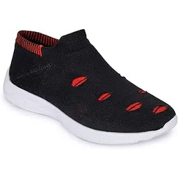 Men STAMLEY Red Walking Shoes-6 UK (60120041)