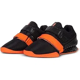 Hercules Weightlifting Shoes for Men and Women - Weight Lifting Shoes for Powerlifting, Deadlifting & Crossfit - Strap and Lace-Up Gym Shoes - Non-Slip Olympic Lifting Shoes