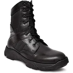 Delta Army Tactical Boot Genuine Leather Extra Grip Real Rubber Sole and Trekking Boot