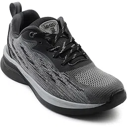 Leap7x Mantis Sports Lacing Running Shoes for Women with EVA Sole| Suitable for Walking Gym and Jogging | Comfortable Outsole | Lightweight Durable and Cushioned Footbed