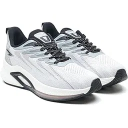 ASIAN Powerplay-31 Men's Running Shoes | Wave-Tech Knit Upper with AeroFlow Side Panels | EVA Midsole | Fish-Scale Yarn | Stylish Athletic Sneakers