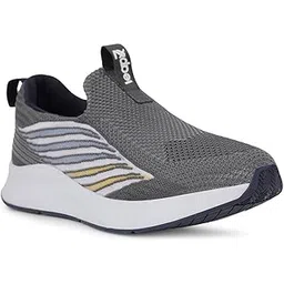 Leap7x Robin-E Walking Shoes for Men with EVA Sole | Suitable for Running, Gym, Outdoor | Woven Upper | Memory Foam Insole | Stylish, Comfortable & Durable | Sports Footwear