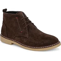 Men's Suede Leather Lace-up Boots