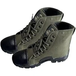 MUKHARI Jungle Boot For Men | Soft Toe Army Shoes For Men | Lightweight and Flexibility