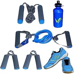 Badminton Shoe Smash Sky Size-6 with Verified Training Set