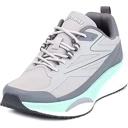 Men Running Shoes | Mesh Fabric Lightweight Lace-Up | Low Ankle Sports Footwear (R1740)