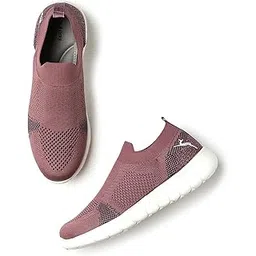 Women’s Lightweight Athleisure Slip-on Sneakers; Casual Athletics Sports Shoes for Walking